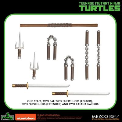 Teenage Mutant Ninja Turtles Figuras Teenage Mutant Ninja Turtles Deluxe Set 8 cm