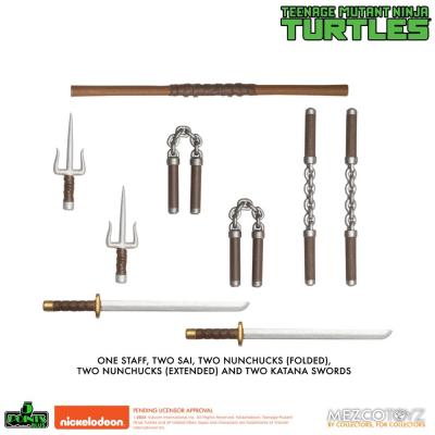 Teenage Mutant Ninja Turtles Figuras Teenage Mutant Ninja Turtles Deluxe Set 8 cm