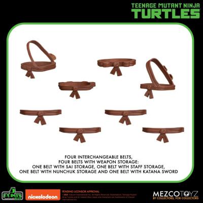 Teenage Mutant Ninja Turtles Figuras Teenage Mutant Ninja Turtles Deluxe Set 8 cm