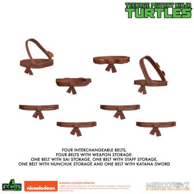 Teenage Mutant Ninja Turtles Figuras Teenage Mutant Ninja Turtles Deluxe Set 8 cm