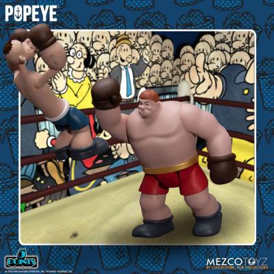 Popeye Figuras 5 Points Deluxe Set Popeye & Oxheart 9 cm