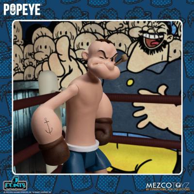 Popeye Figuras 5 Points Deluxe Set Popeye & Oxheart 9 cm