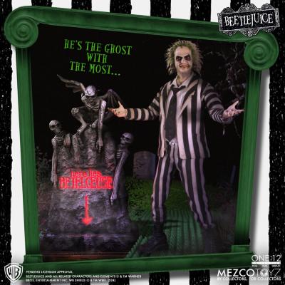 Beetlejuice Figura 1/12 Beetlejuice Deluxe Edition 18 cm