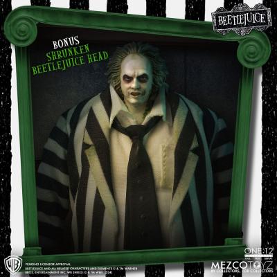 Beetlejuice Figura 1/12 Beetlejuice Deluxe Edition 18 cm