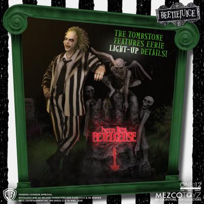 Beetlejuice Figura 1/12 Beetlejuice Deluxe Edition 18 cm