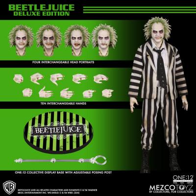 Beetlejuice Figura 1/12 Beetlejuice Deluxe Edition 18 cm