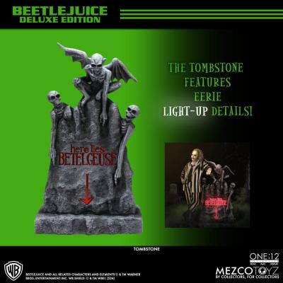 Beetlejuice Figura 1/12 Beetlejuice Deluxe Edition 18 cm