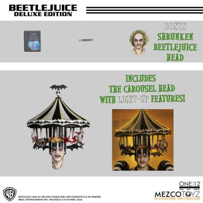 Beetlejuice Figura 1/12 Beetlejuice Deluxe Edition 18 cm