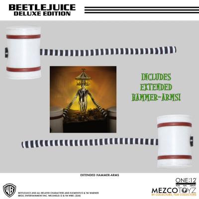 Beetlejuice Figura 1/12 Beetlejuice Deluxe Edition 18 cm