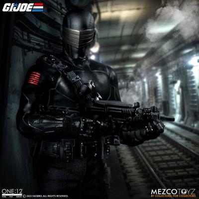 G.I. Joe Figura 1/12 Snake Eyes Deluxe Edition 17 cm