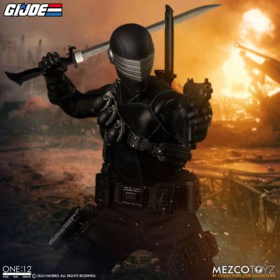 G.I. Joe Figura 1/12 Snake Eyes Deluxe Edition 17 cm
