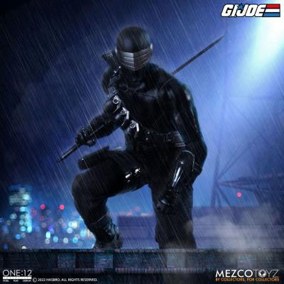 G.I. Joe Figura 1/12 Snake Eyes Deluxe Edition 17 cm