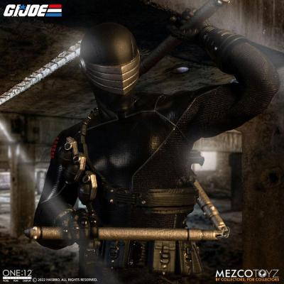 G.I. Joe Figura 1/12 Snake Eyes Deluxe Edition 17 cm