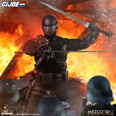 G.I. Joe Figura 1/12 Snake Eyes Deluxe Edition 17 cm