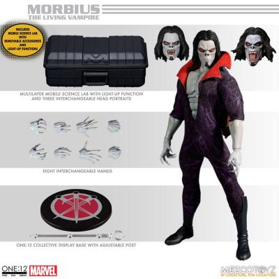 Marvel Universe Figura con luz 1/12 Morbius 17 cm