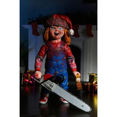Chucky el muñeco diabólico Figura Ultimate Chucky (Holiday Edition) 18 cm