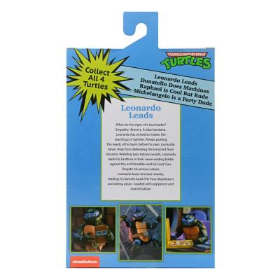 Tortugas Ninja (Cartoon) Figura Ultimate Leonardo VHS 18 cm