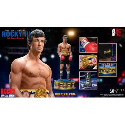 Rocky III Estatua 1/4 Rocky Balboa Deluxe Ver. 46 cm