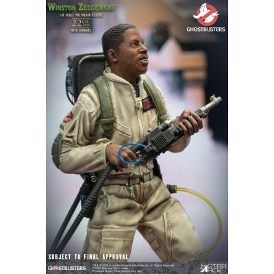Ghostbusters Estatua a 1/8 Winston Zeddemore 22 cm