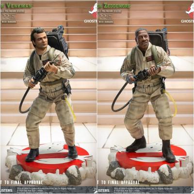 Ghostbusters Estatuas 1/8 Peter Venkmann + Winston Zeddemore Twin Pack 22 cm