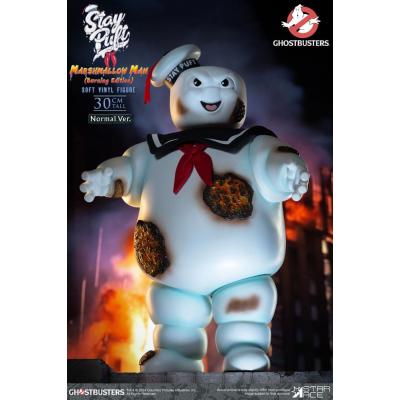 Ghostbusters Estatua Soft Vinyl Stay Puft Marshmallow Man Burning Edition Normal Version 30 cm