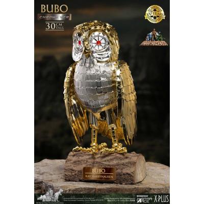 Bubo the Mechanical Owl Estatua Soft Vinyl Ray Harryhausen's Bubo Chrome Ver. 30 cm