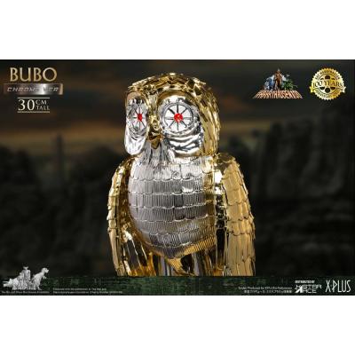 Bubo the Mechanical Owl Estatua Soft Vinyl Ray Harryhausen's Bubo Chrome Ver. 30 cm