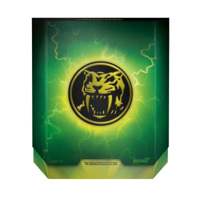 Mighty Morphin Power Rangers Galácticos Figura Ultimates Yellow Ranger 18 cm