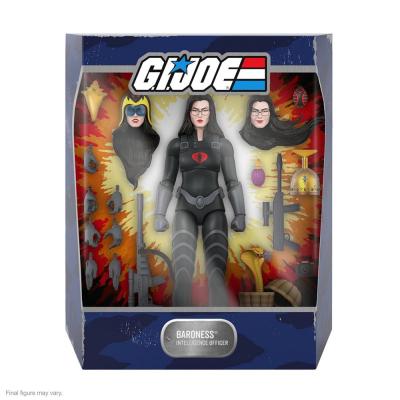 G.I. Joe Figura Ultimates Baroness (Black Suit) 18 cm