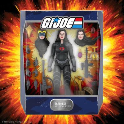 G.I. Joe Figura Ultimates Baroness (Black Suit) 18 cm