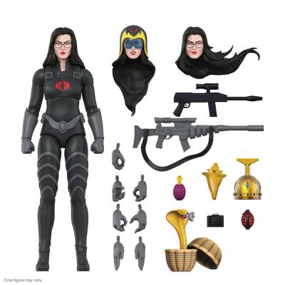 G.I. Joe Figura Ultimates Baroness (Black Suit) 18 cm