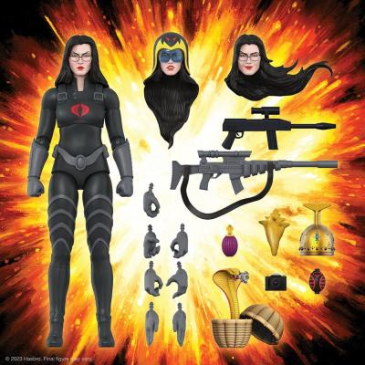 G.I. Joe Figura Ultimates Baroness (Black Suit) 18 cm
