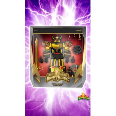 Power Rangers Figura Ultimates Megazord (Black/Gold) 18 cm