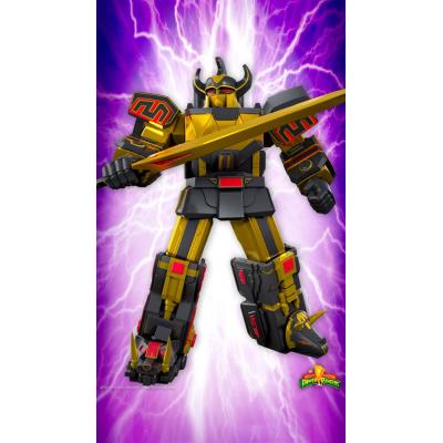Power Rangers Figura Ultimates Megazord (Black/Gold) 18 cm