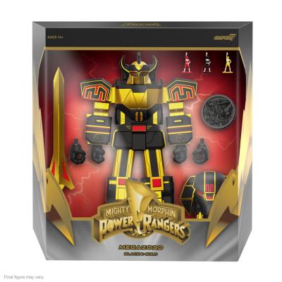 Power Rangers Figura Ultimates Megazord (Black/Gold) 18 cm