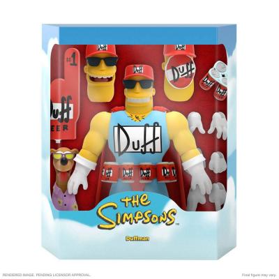 Los Simpson Figura Ultimates Duffman 18 cm