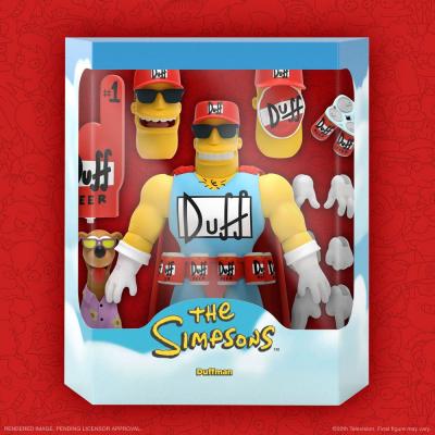 Los Simpson Figura Ultimates Duffman 18 cm