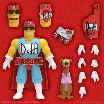 Los Simpson Figura Ultimates Duffman 18 cm