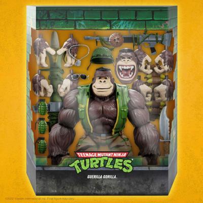 Tortugas Ninja Figura Ultimates Guerrilla Gorilla 20 cm
