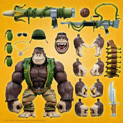 Tortugas Ninja Figura Ultimates Guerrilla Gorilla 20 cm