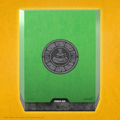 Tortugas Ninja Figura Ultimates Punker Donatello 18 cm