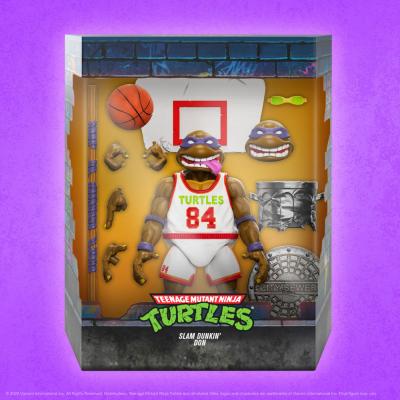 Tortugas Ninja Figura Ultimates Slam Dunkin' Don 18 cm