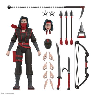 Teenage Mutant Ninja Turtles Figura Ultimates Karai 18 cm