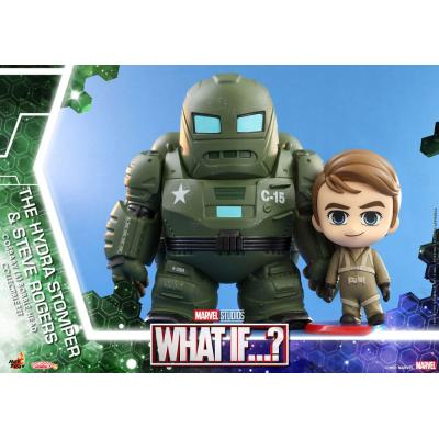 ¿Qué pasaría si...? Minifiguras Cosbaby (S) Hydra Stomper & Steve Rogers 10 cm