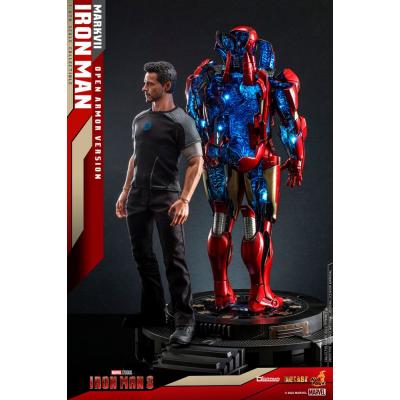 Iron Man 3 Diorama 1/6 Iron Man Mark VII (Open Armor Version) 32 cm