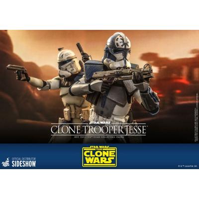 Star Wars The Clone Wars Figura 1/6 Clone Trooper Jesse 30 cm