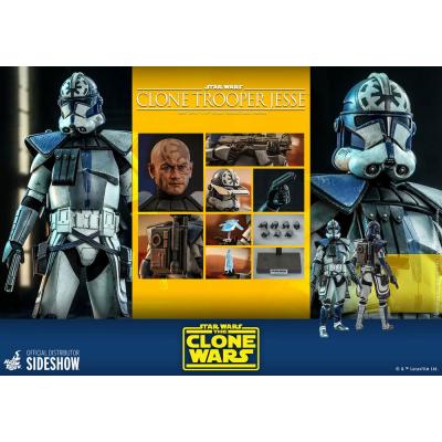 Star Wars The Clone Wars Figura 1/6 Clone Trooper Jesse 30 cm