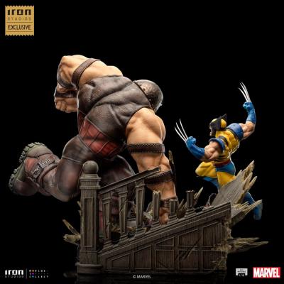 Marvel Estatua 1/10 BDS Art Scale Wolverine vs Juggernaut heo EU Exclusive 30 cm