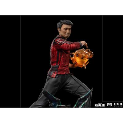 Shang-Chi y la leyenda de los Diez Anillos Estatua BDS Art Scale 1/10 Shang-Chi & Morris 19 cm