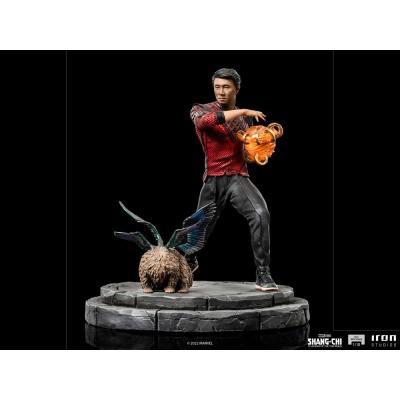 Shang-Chi y la leyenda de los Diez Anillos Estatua BDS Art Scale 1/10 Shang-Chi & Morris 19 cm